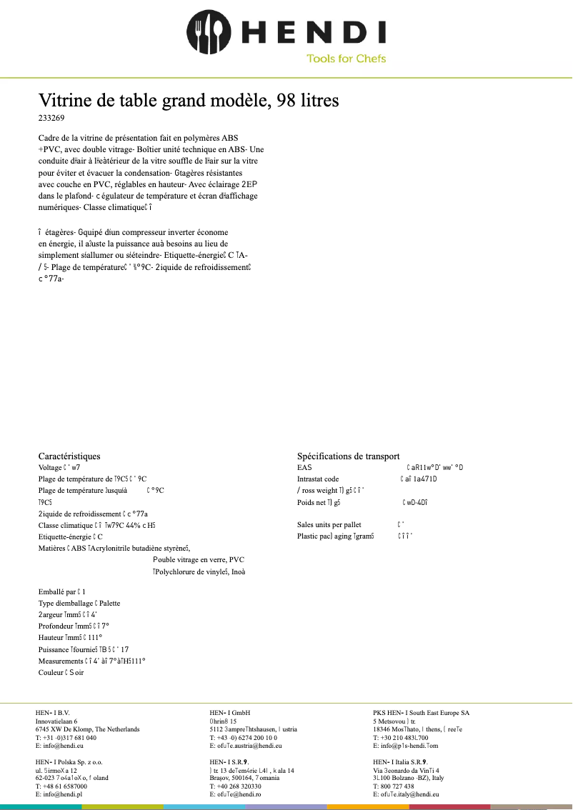 Image de la première page du manuel de l'appareil 233665