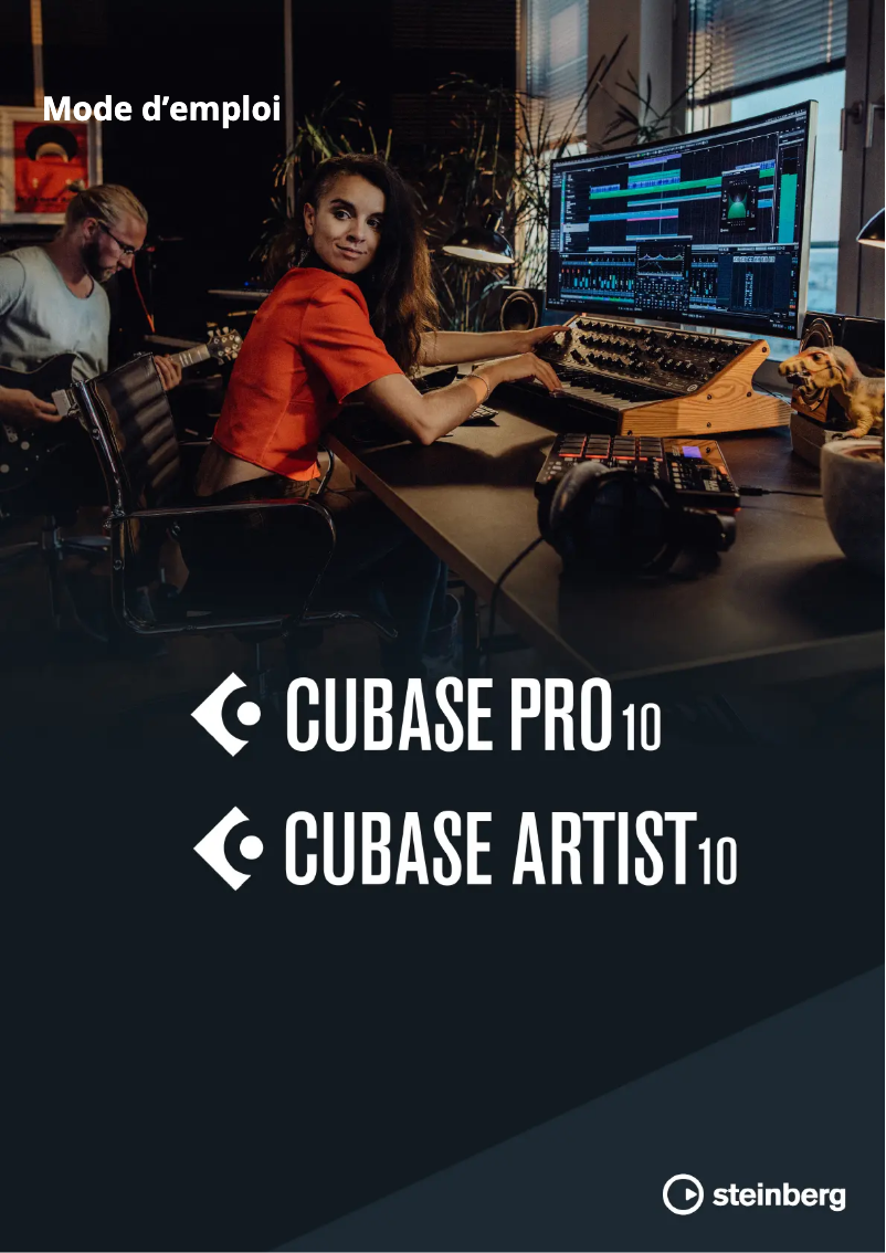 Page 1 de la notice Manuel utilisateur Steinberg Cubase Pro 10