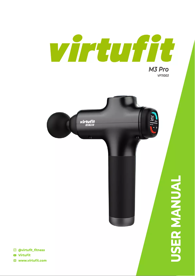 Page n°1 - Manuel utilisateur VirtuFit M3 Pro