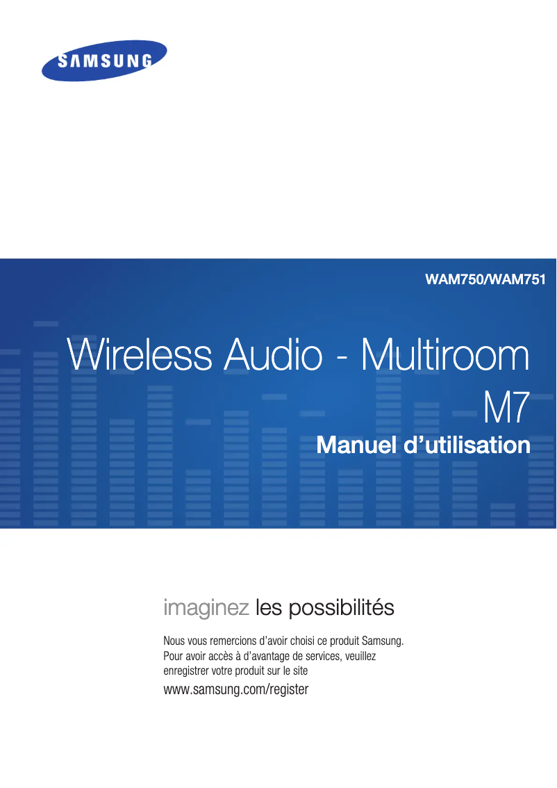 Image de la première page du manuel de l'appareil Multiroom M7