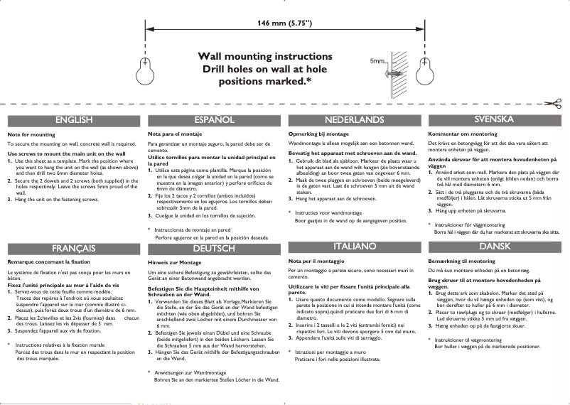 Página 1 del manual Guía de instalación Philips BTM2056