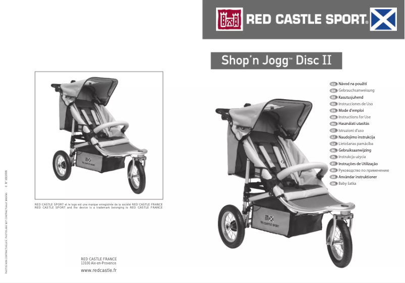 Page n°1 - Manuel utilisateur Red Castle Shop 'n Jogg Disc II