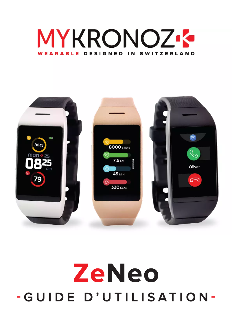 Image de la première page du manuel de l'appareil ZeNeo