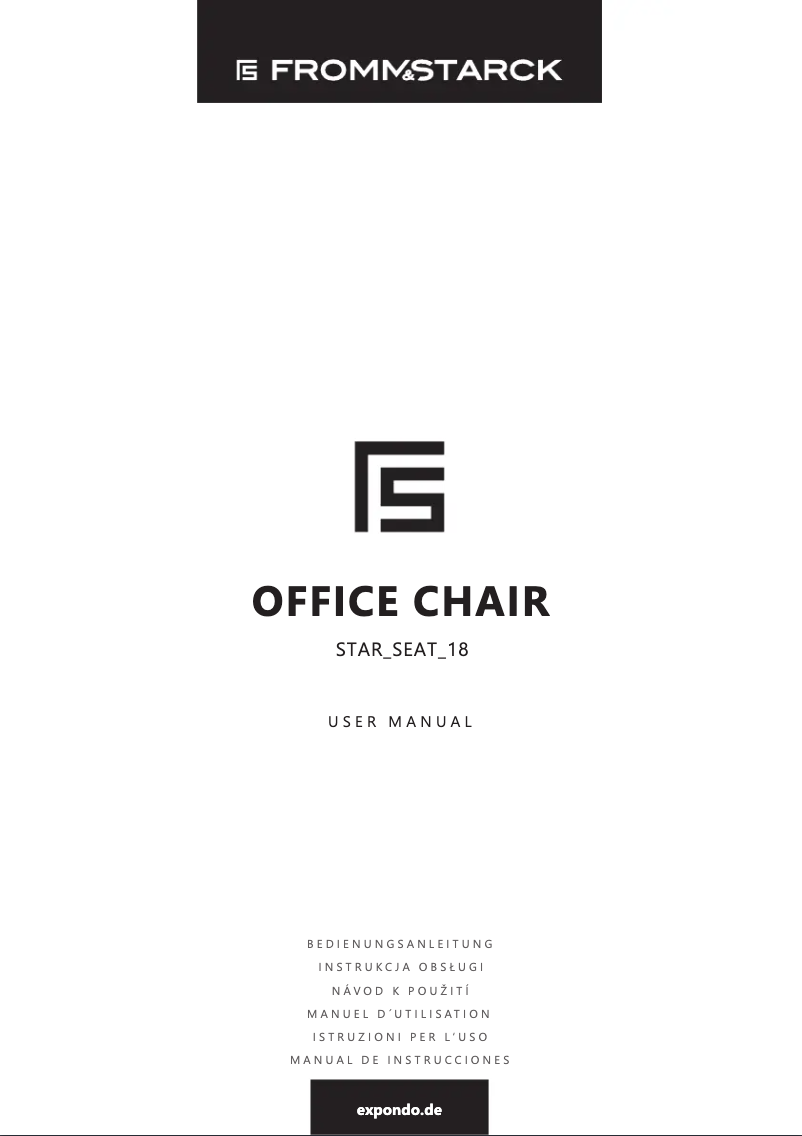 Page 1 de la notice Manuel utilisateur Fromm & Starck STAR_SEAT_18