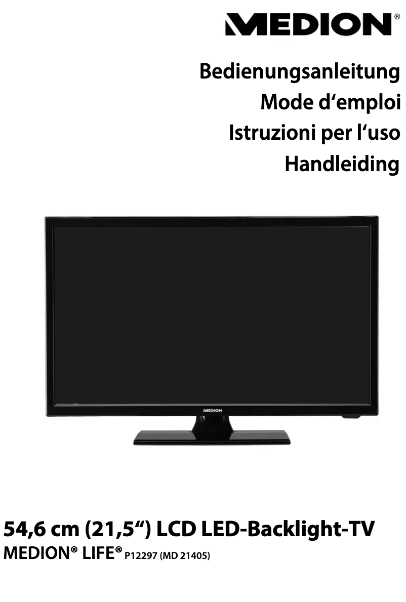 Página 1 del manual Manual de usuario Medion LIFE P12294 (MD 21405)