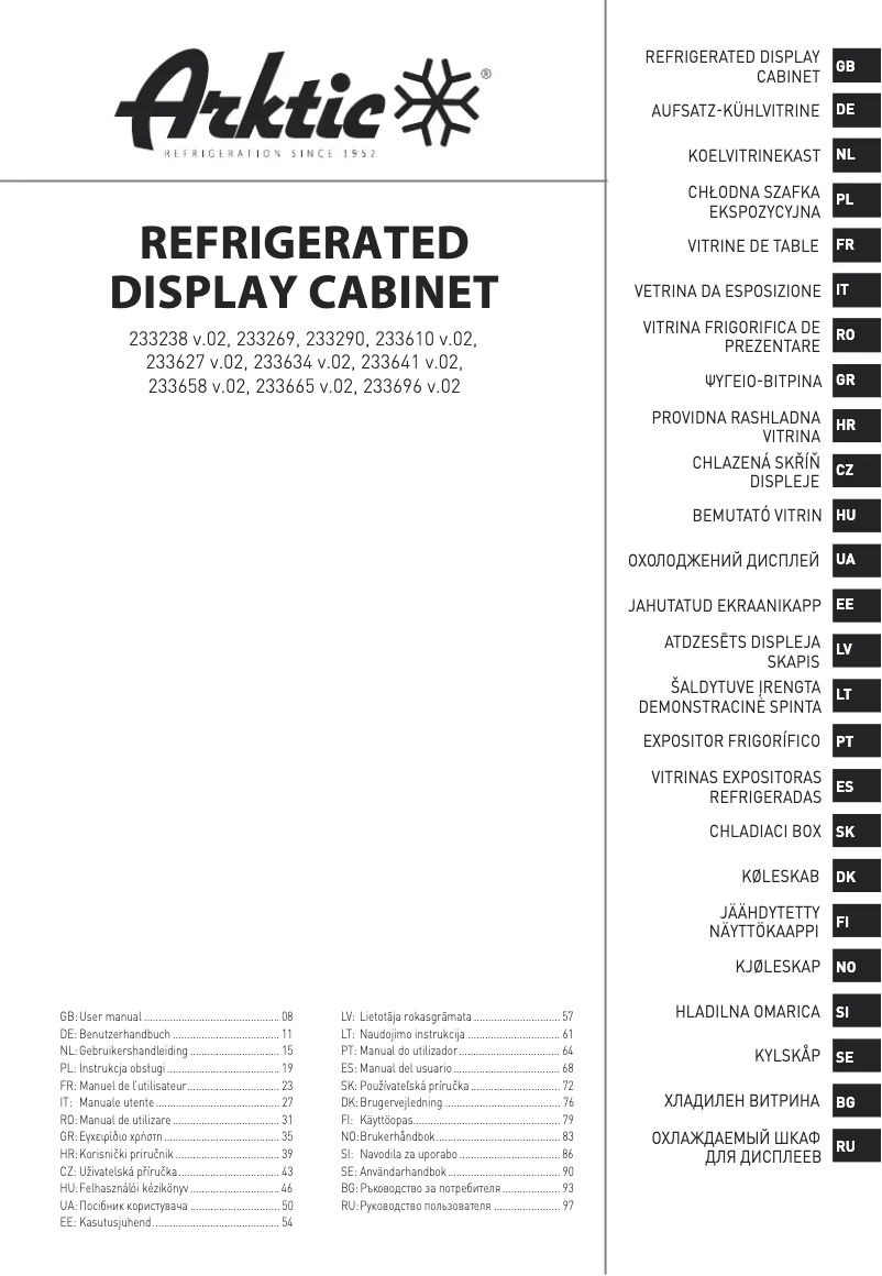 Image de la première page du manuel de l'appareil 233696