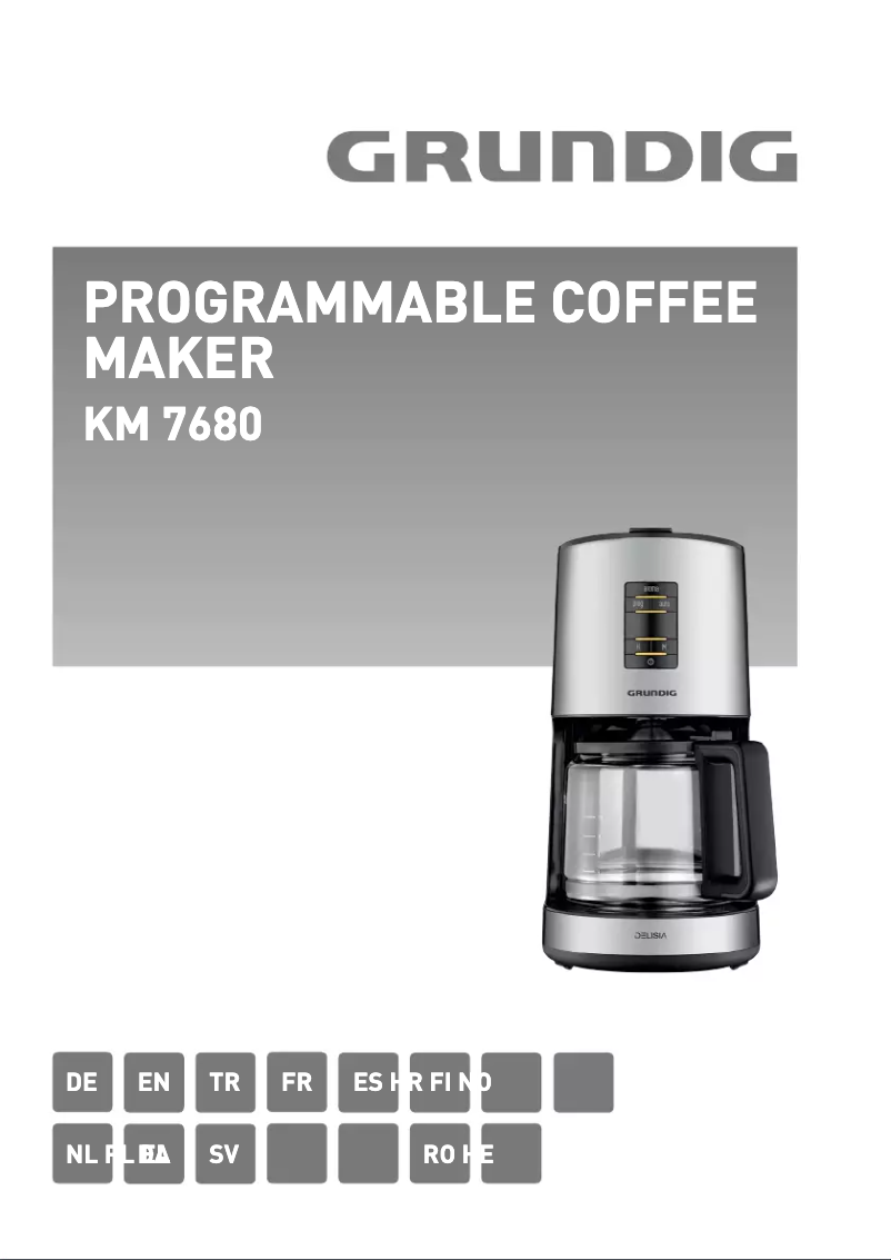 Page 1 de la notice Manuel utilisateur Grundig KM 7680
