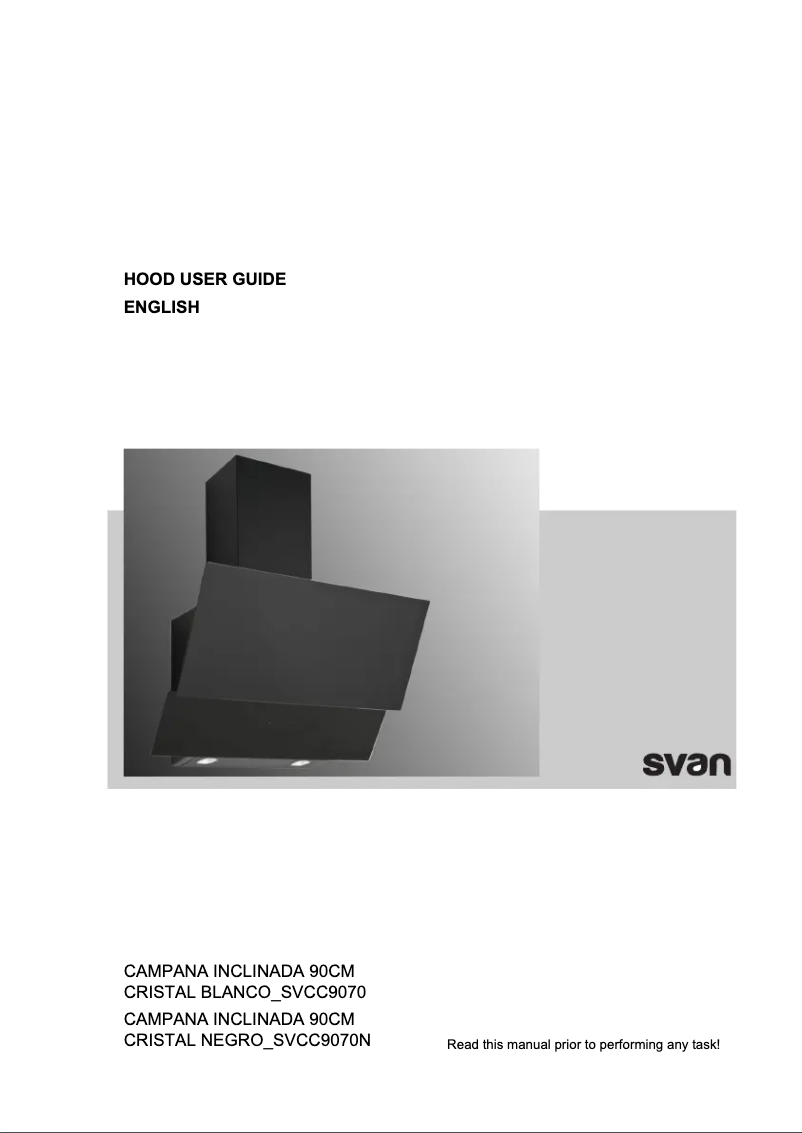 Page 1 de la notice Manuel utilisateur SVAN SVCC9070