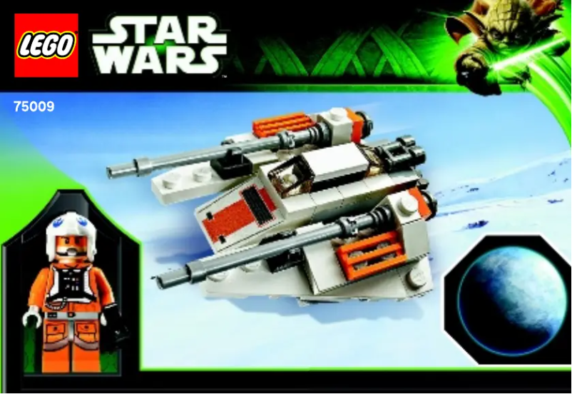 Page n°1 - Manuel utilisateur Lego Star Wars 75009