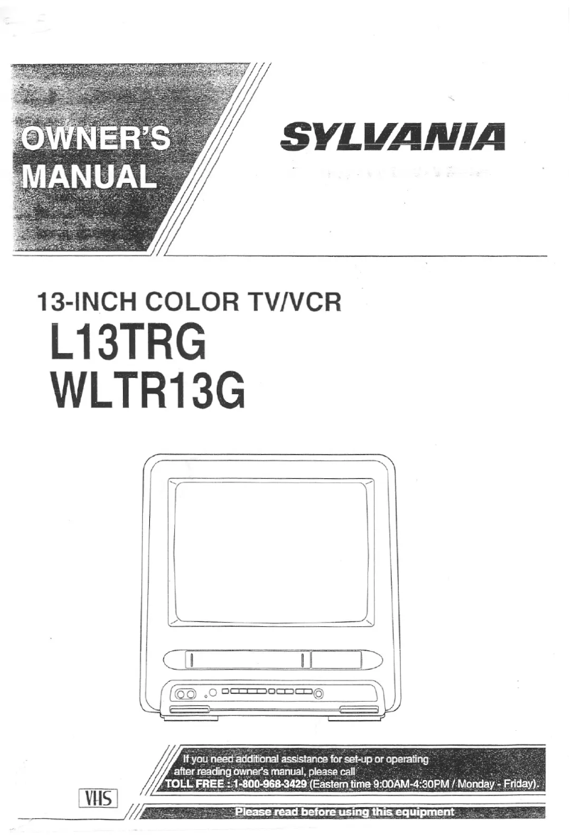 Page n°1 - Manuel utilisateur Sylvania WLTR13G