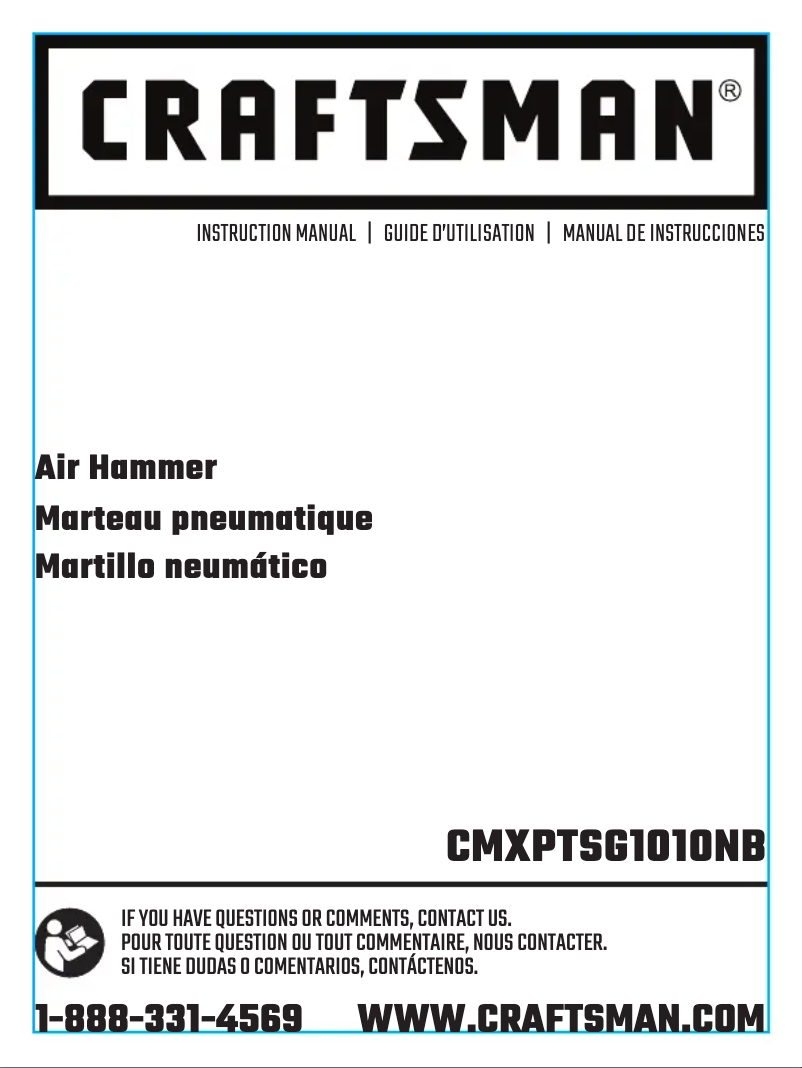 Image de la première page du manuel de l'appareil CMXPTSG1010NB