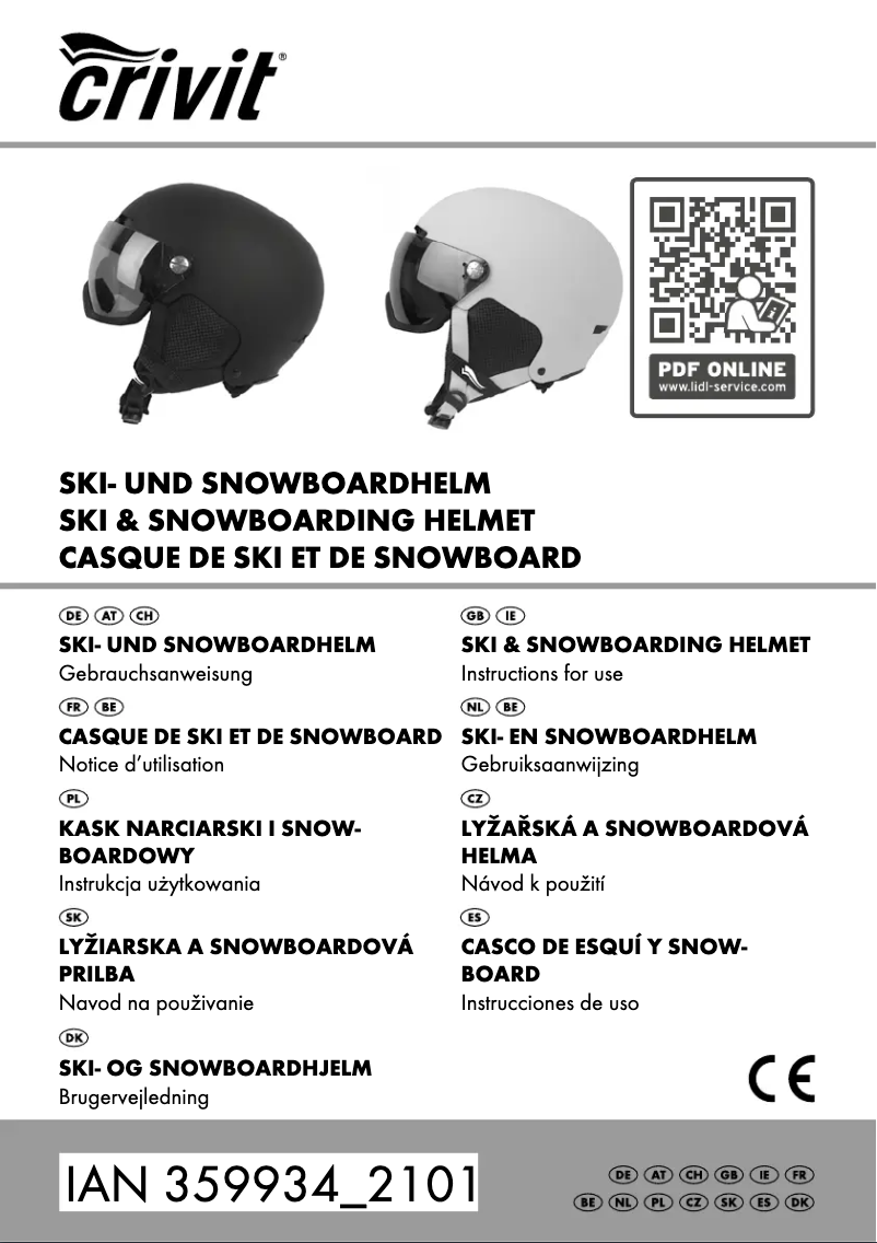 Image de la première page du manuel de l'appareil IAN 359934