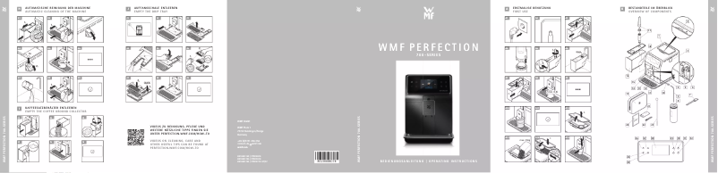 Page 1 de la notice Manuel utilisateur WMF Perfection 760L
