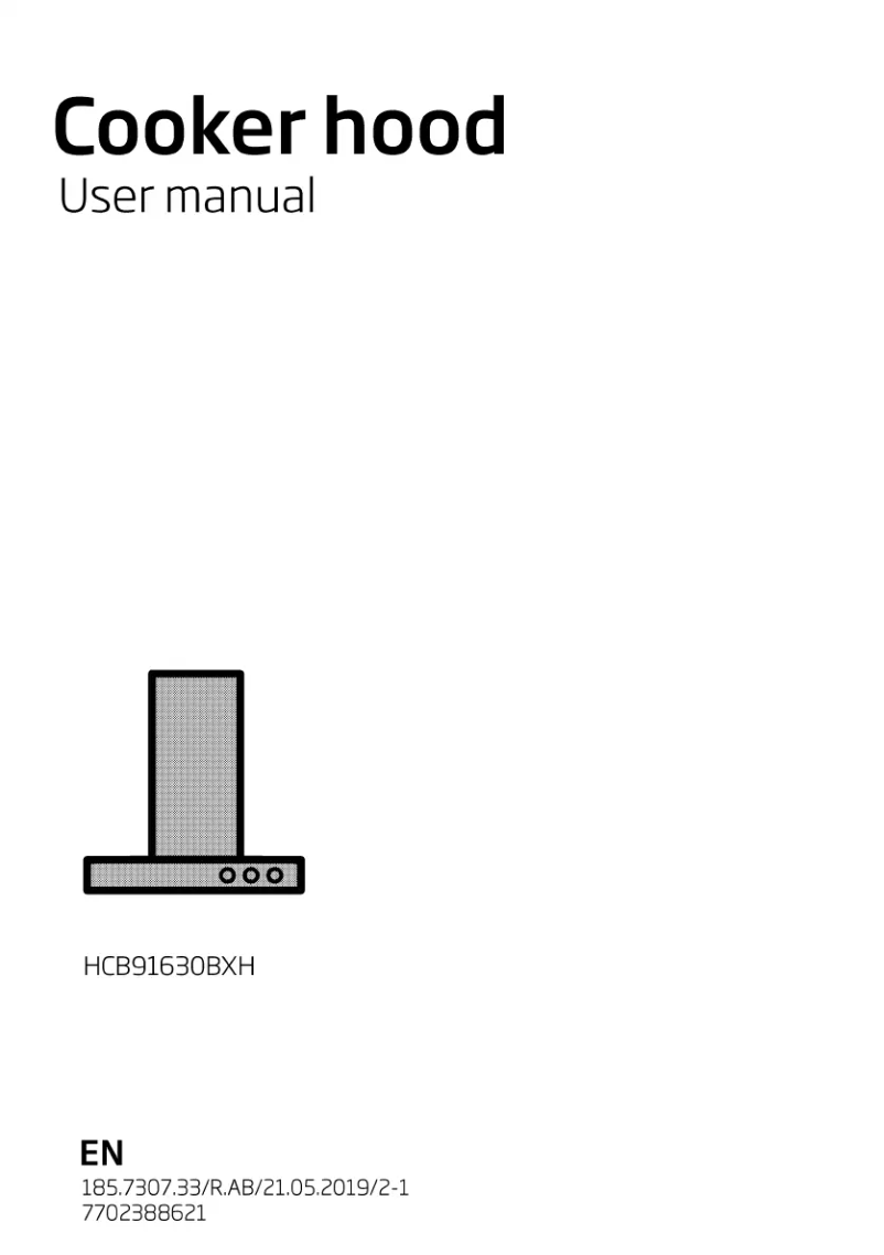 Page n°1 - Manuel utilisateur Beko HCB91630BXH