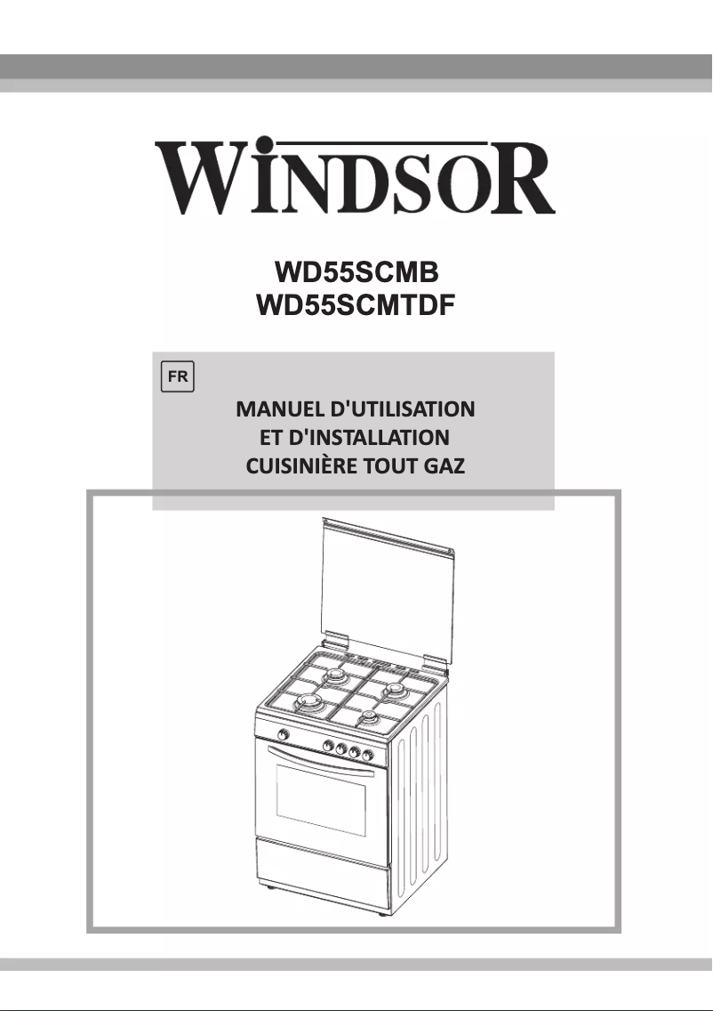 Page n°1 - Manuel utilisateur Windsor WD55SCMB