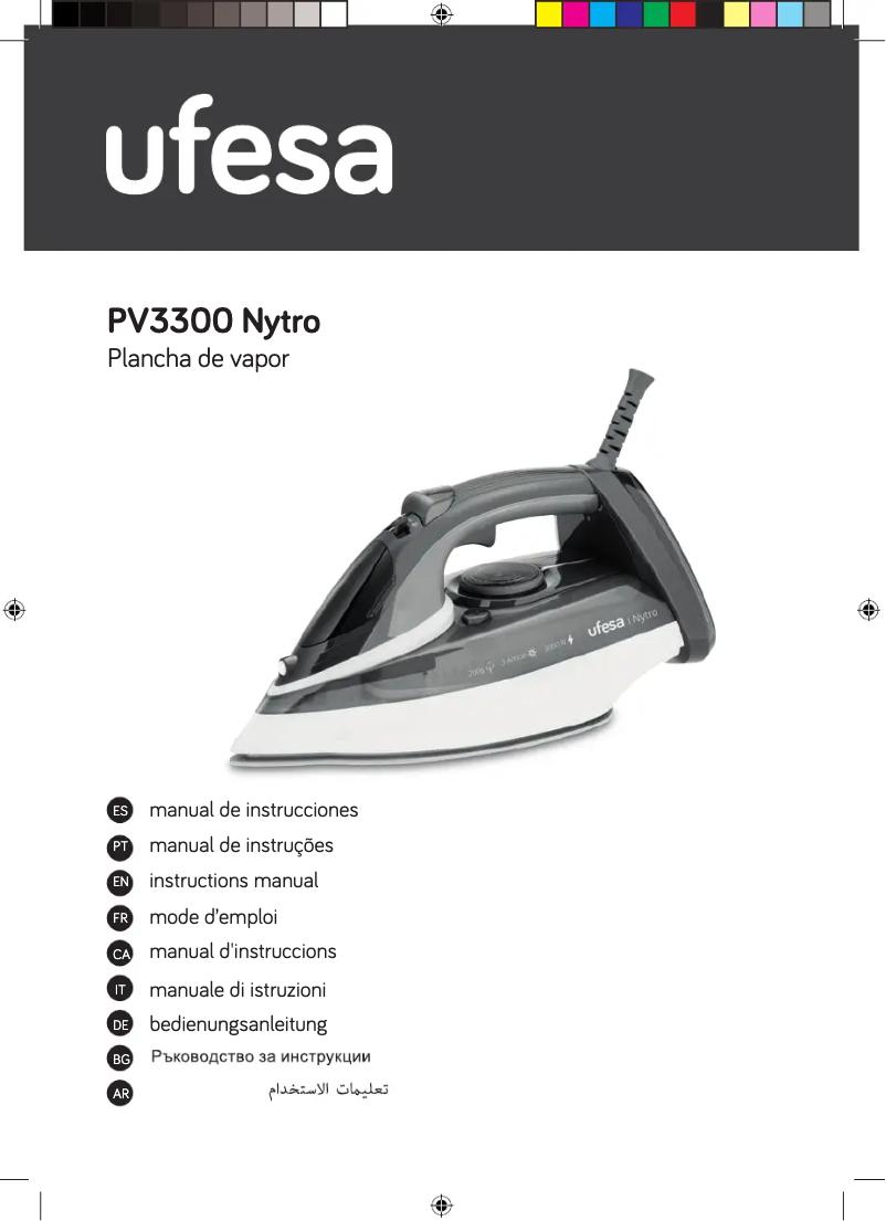 Page n°1 - Manuel utilisateur Ufesa Nytro