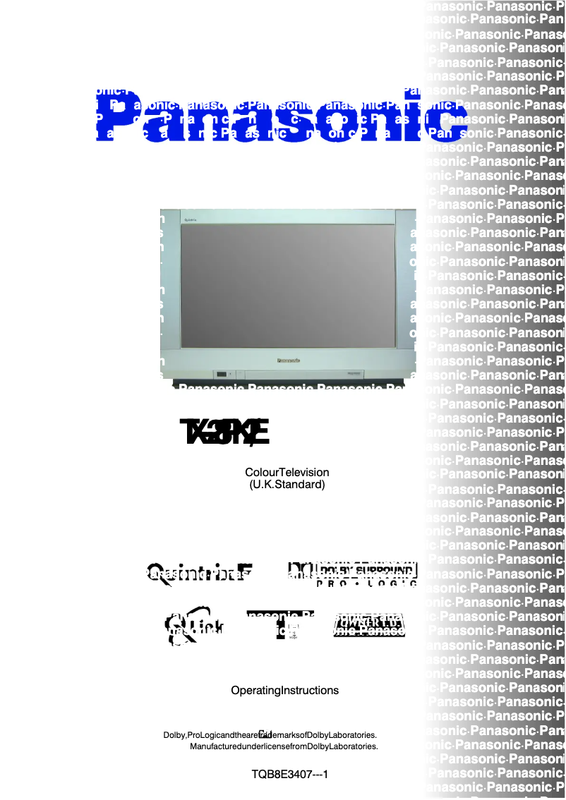 Imagen de la primera página del manual del dispositivo TX-28PK2E