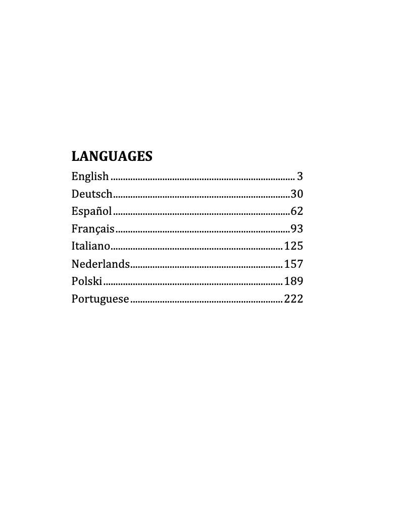 Image de la première page du manuel de l'appareil HBB 177 TNF