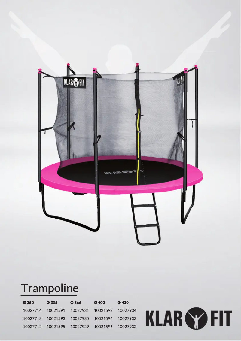 Page 1 de la notice Manuel utilisateur Klarfit Rocketboy 250