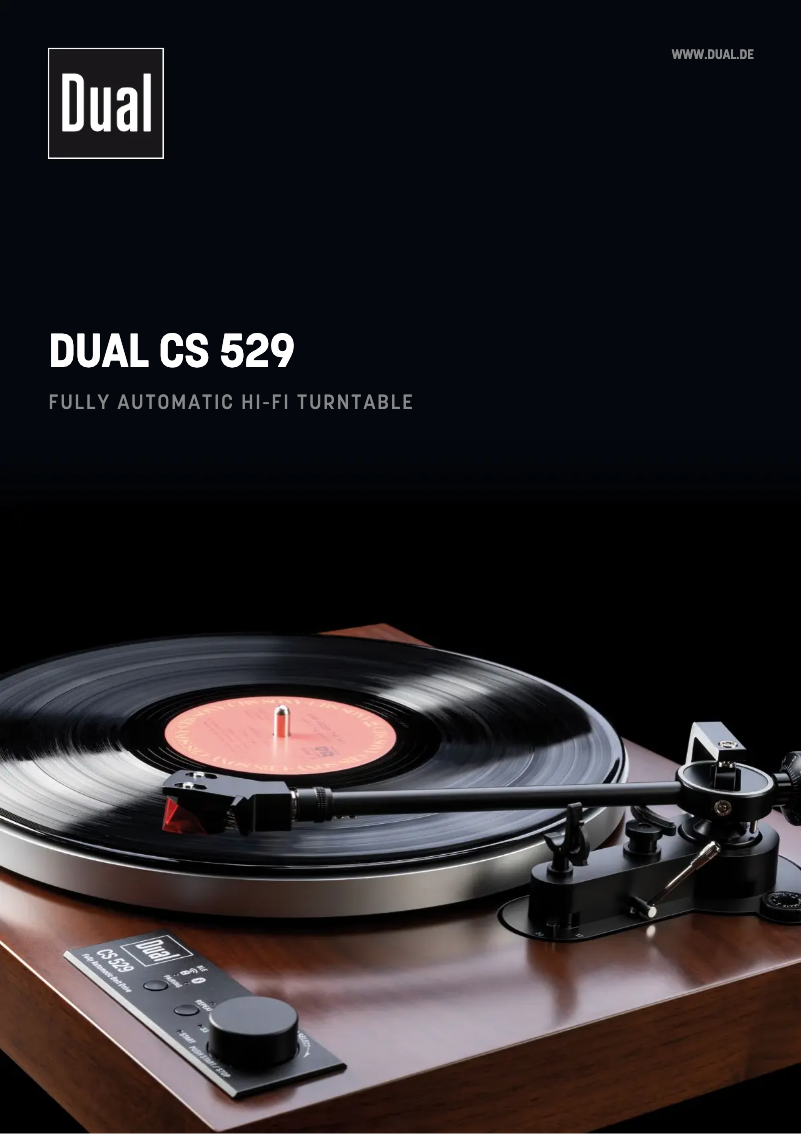 Page 1 de la notice Brochure Dual CS529