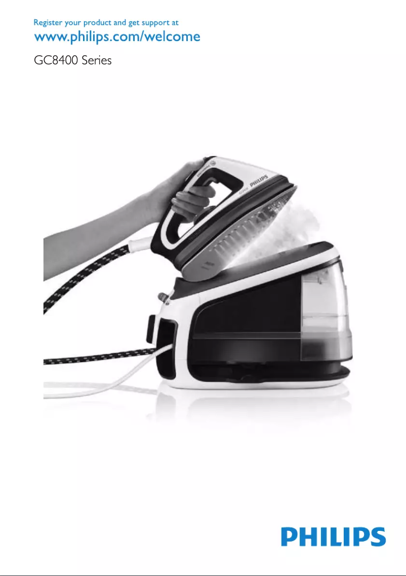 Imagen de la primera página del manual del dispositivo GC8410