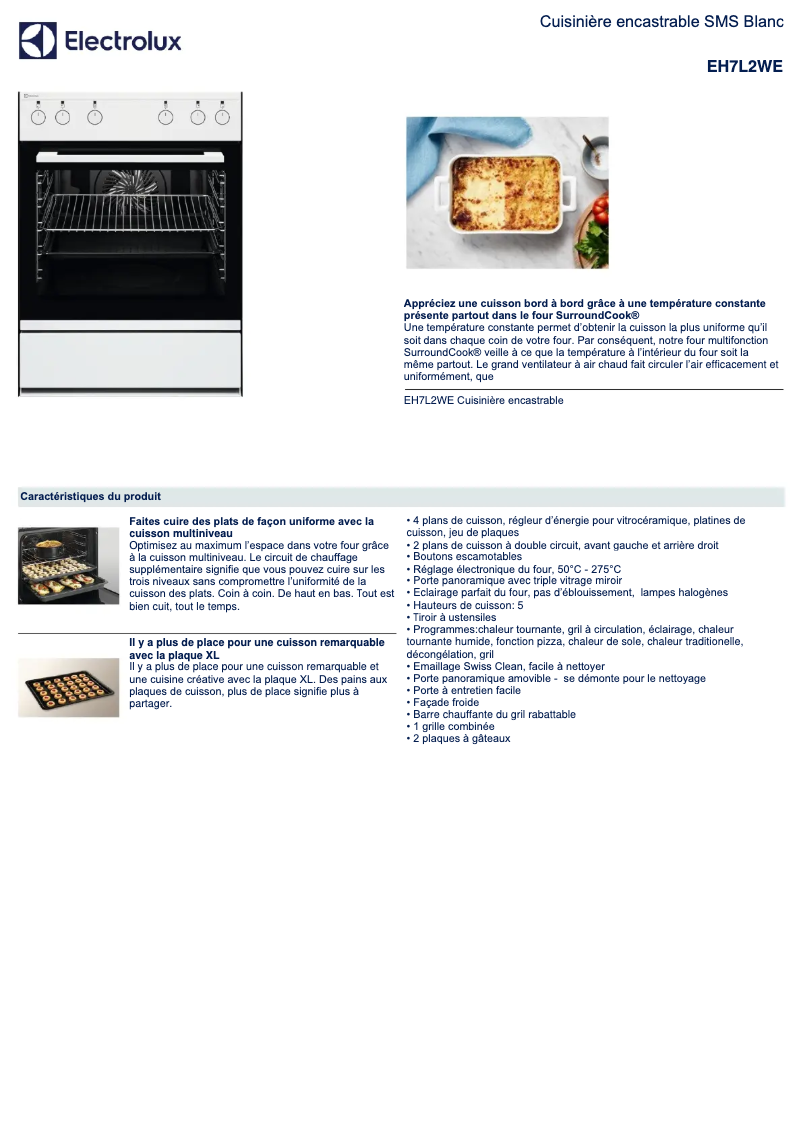 Imagen de la primera página del manual del dispositivo EH7L2WE