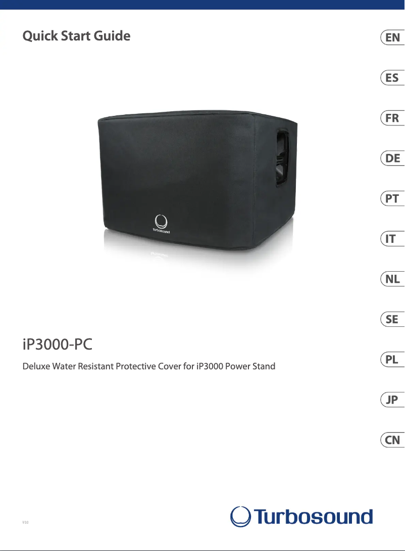 Page n°1 - Guide de démarrage rapide Turbosound iP3000-PC