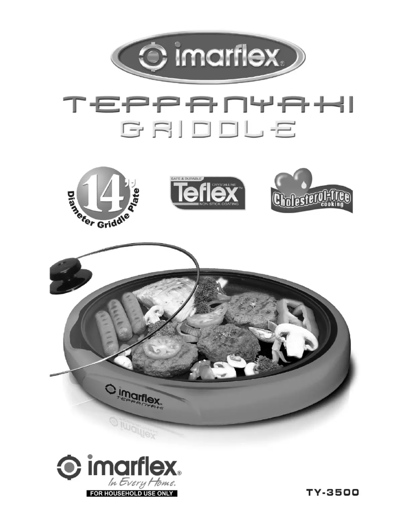 Page 1 de la notice Manuel utilisateur Imarflex TY-3500