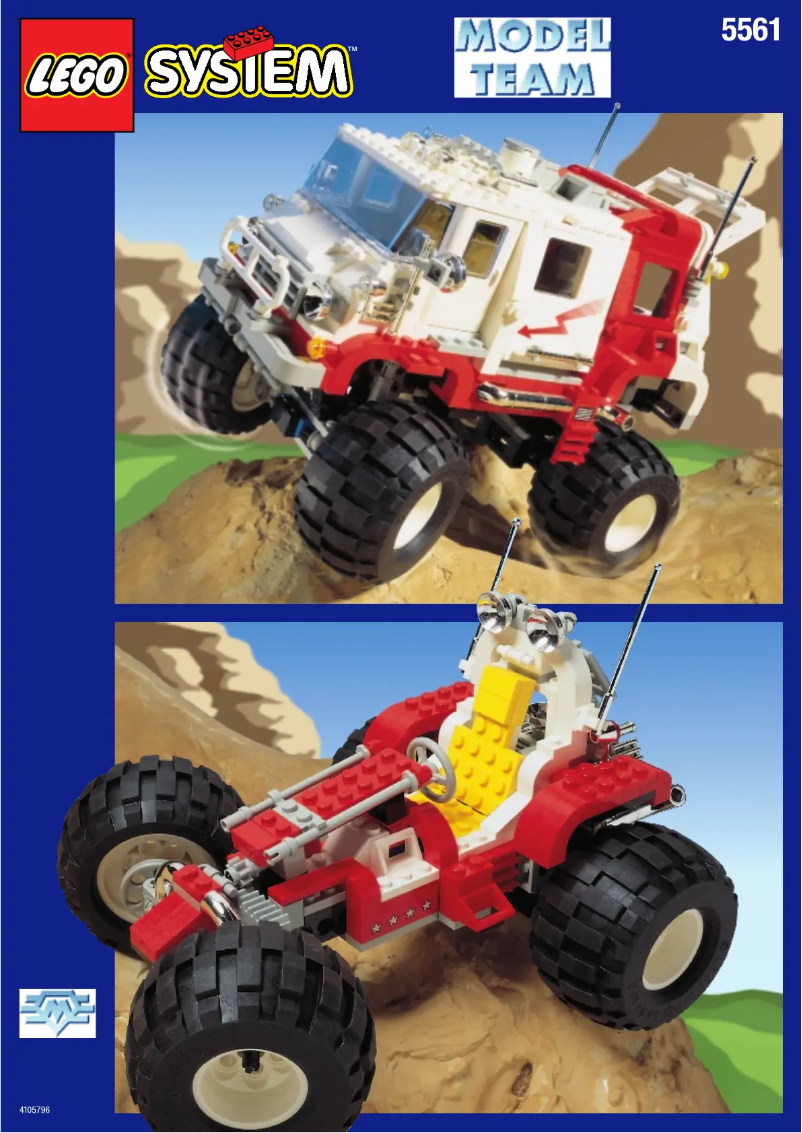 Page n°1 - Manuel utilisateur Lego SAFARI RALLY VAN