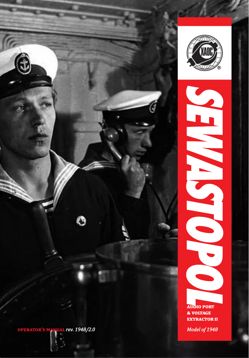 Page 1 de la notice Manuel utilisateur Xaoc Sewastopol II