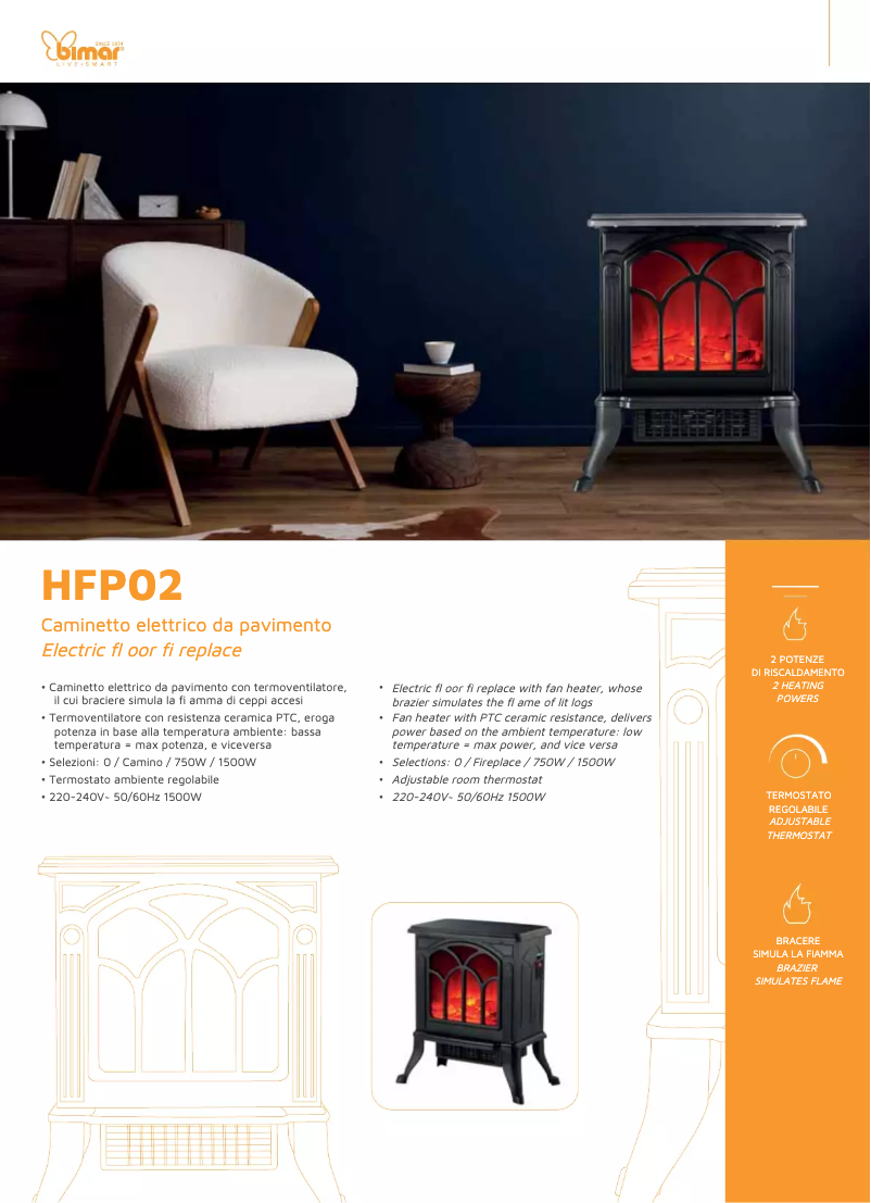 Image de la première page du manuel de l'appareil HFP02