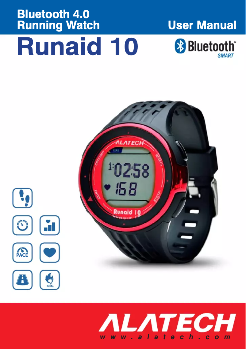 Page 1 de la notice Manuel utilisateur Alatech Runaid 10