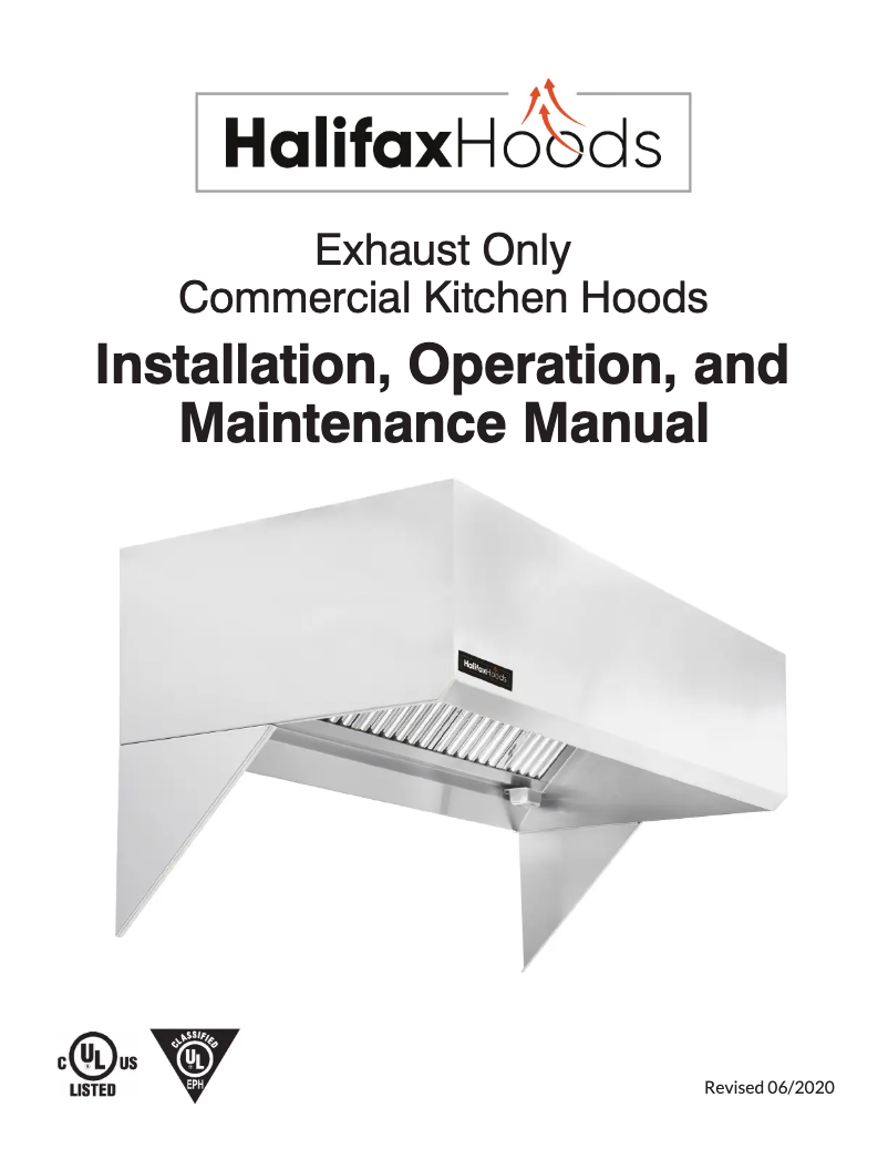 Page 1 de la notice Manuel utilisateur Halifax EXHP1048