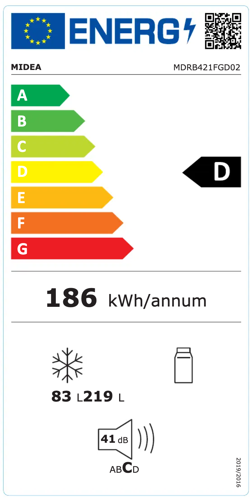 Page n°1 - Manuel utilisateur Midea MDRB421FGD02