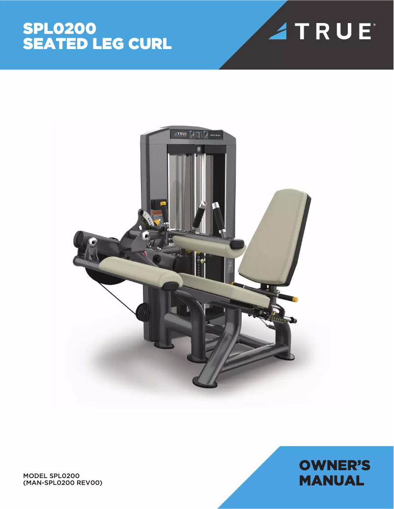 Page 1 de la notice Manuel utilisateur True SPL0200