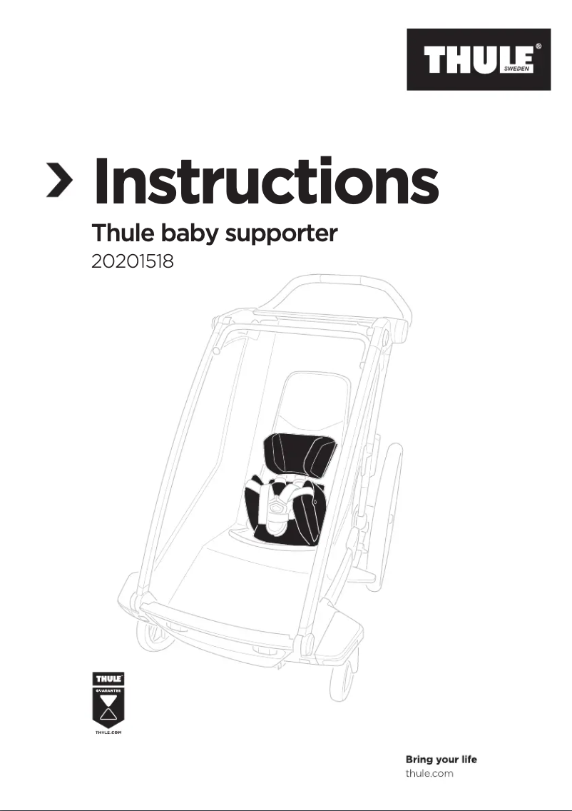 Página 1 del manual Manual de usuario Thule Baby Supporter