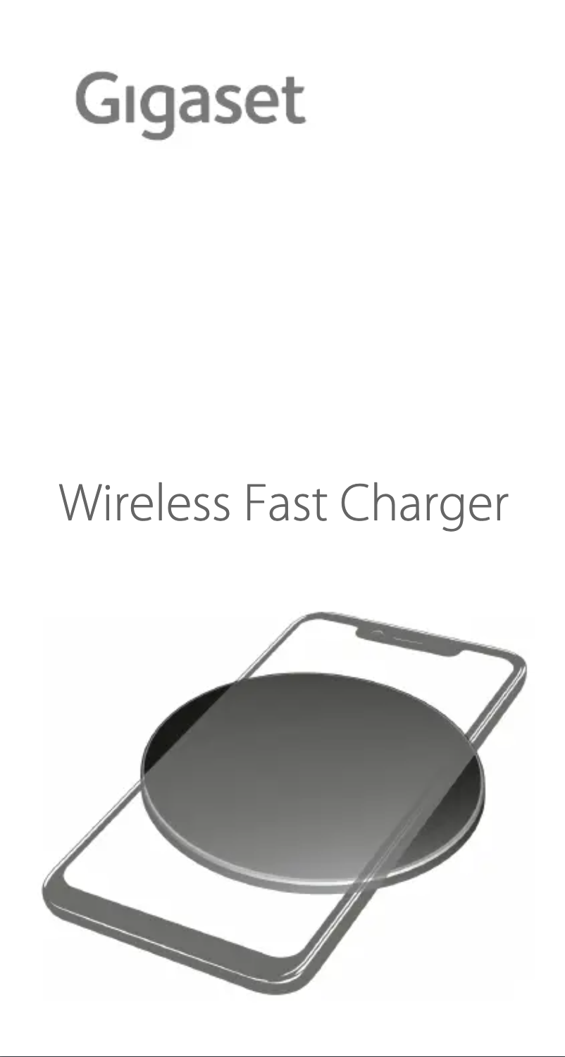 Page 1 de la notice Manuel utilisateur Gigaset Wireless Fast Charger