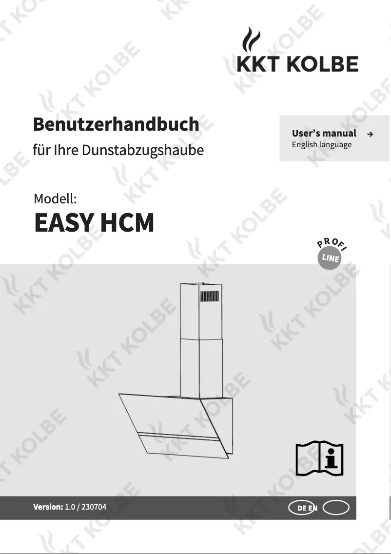 Page 1 de la notice Manuel utilisateur KKT Kolbe EASY909S