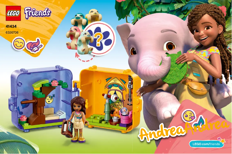 Page n°1 - Manuel utilisateur Lego Friends 41434