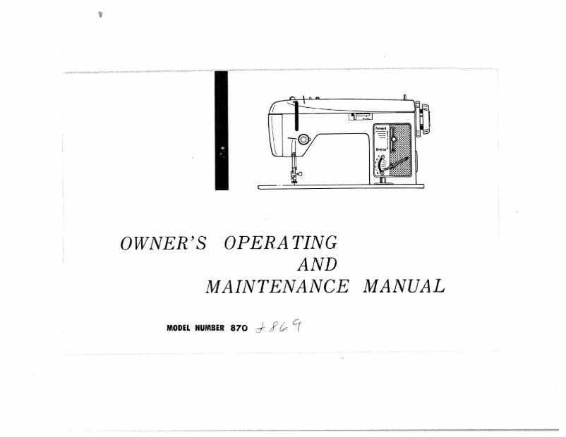 Image de la première page du manuel de l'appareil W870