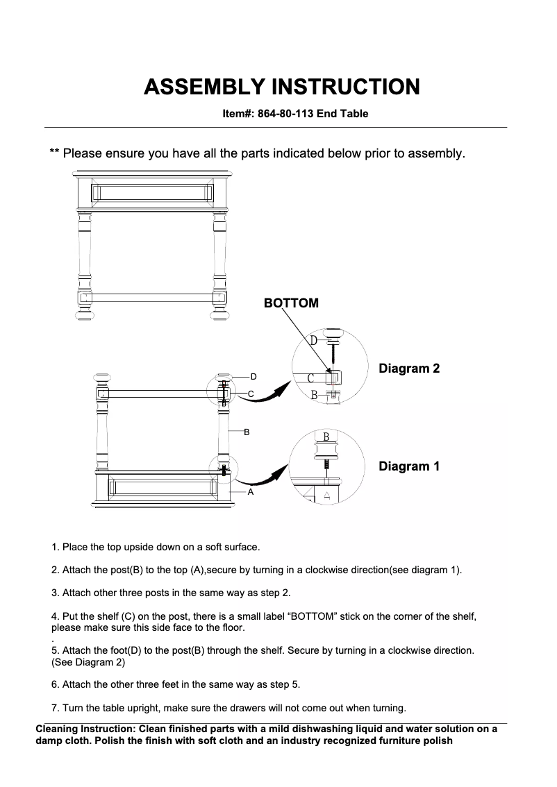 Página 1 del manual Manual de usuario Hooker 864-80-113
