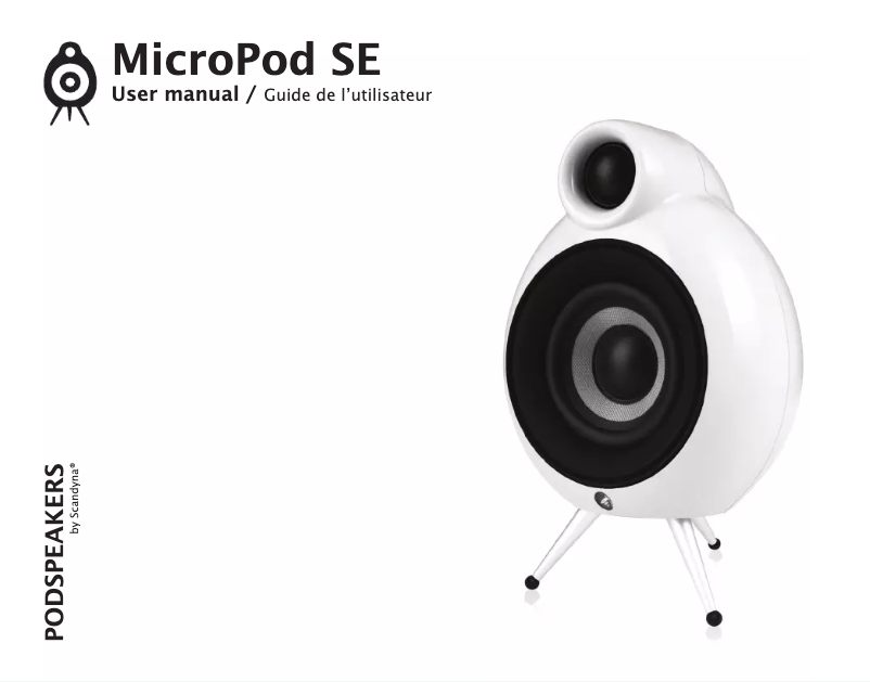 Página 1 del manual Manual de usuario Scandyna MicroPod SE