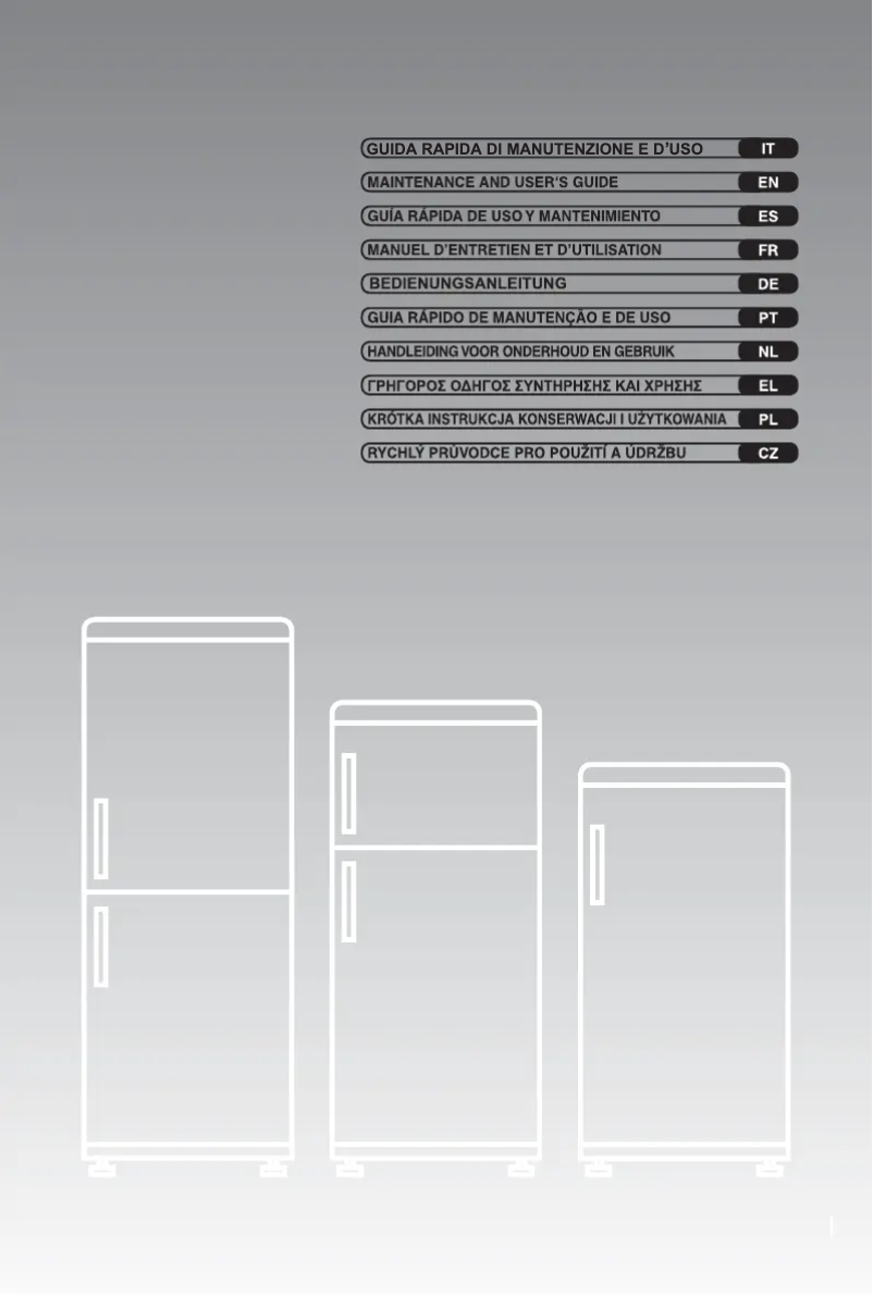 Page n°1 - Manuel utilisateur Candy CSC1365 WE