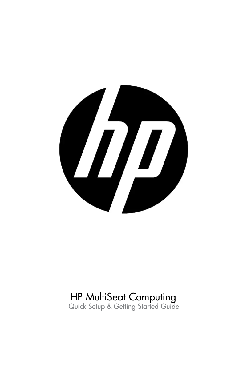 Image de la première page du manuel de l'appareil Compaq MultiSeat ms6005