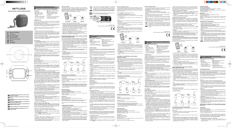 Page 1 de la notice Manuel utilisateur Muse M-65 DBT
