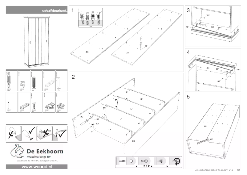 Image de la première page du manuel de l'appareil Jelle