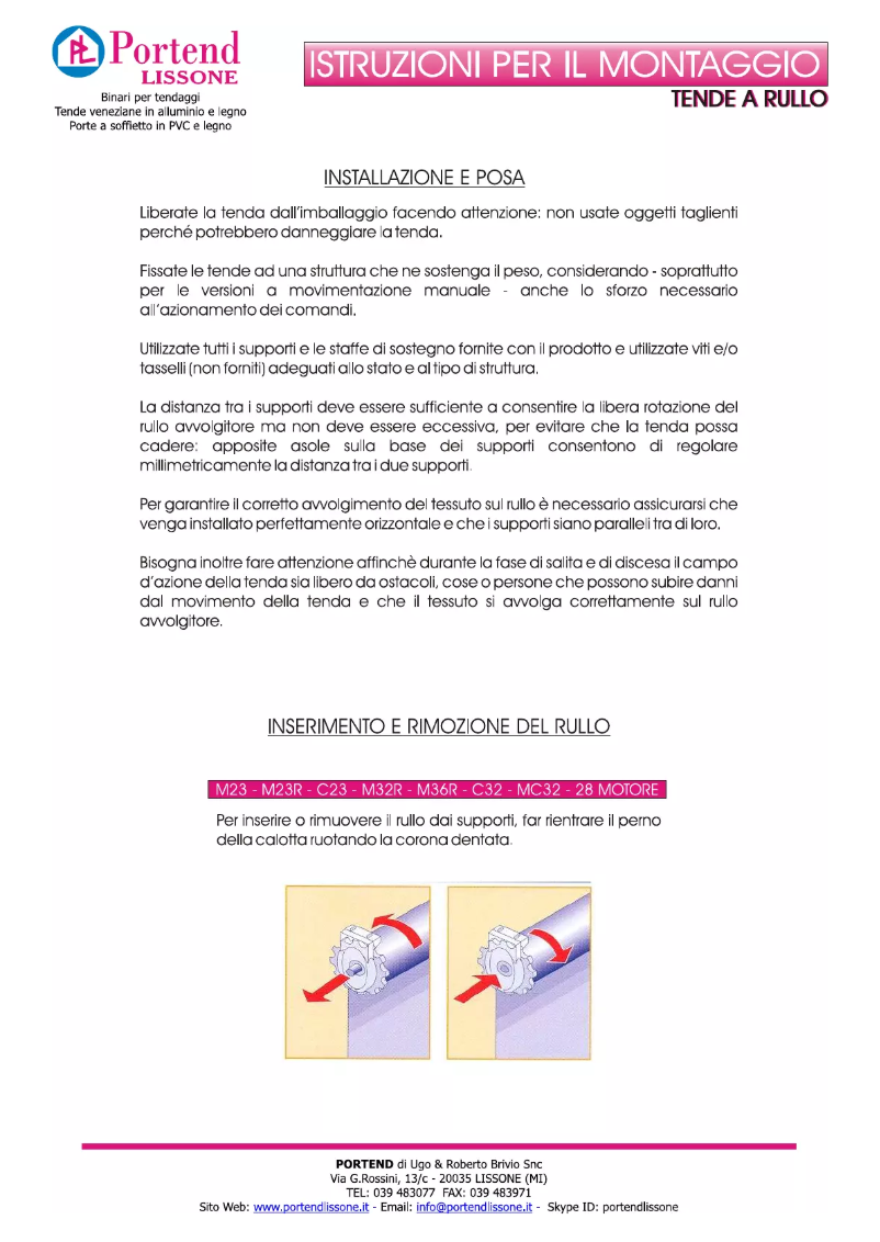 Image de la première page du manuel de l'appareil C23