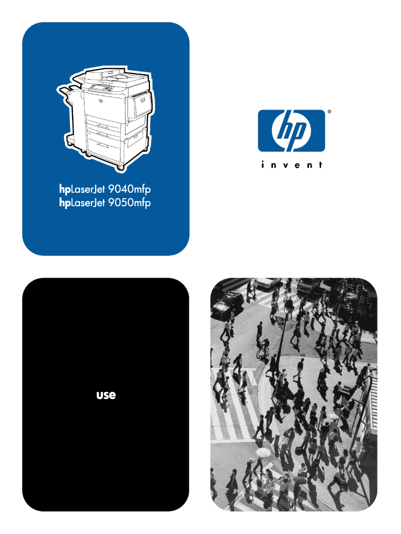 Page 1 de la notice Manuel utilisateur HP LaserJet 9050dn