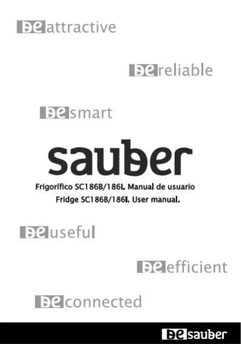 Página 1 del manual Manual de usuario Sauber SC186B
