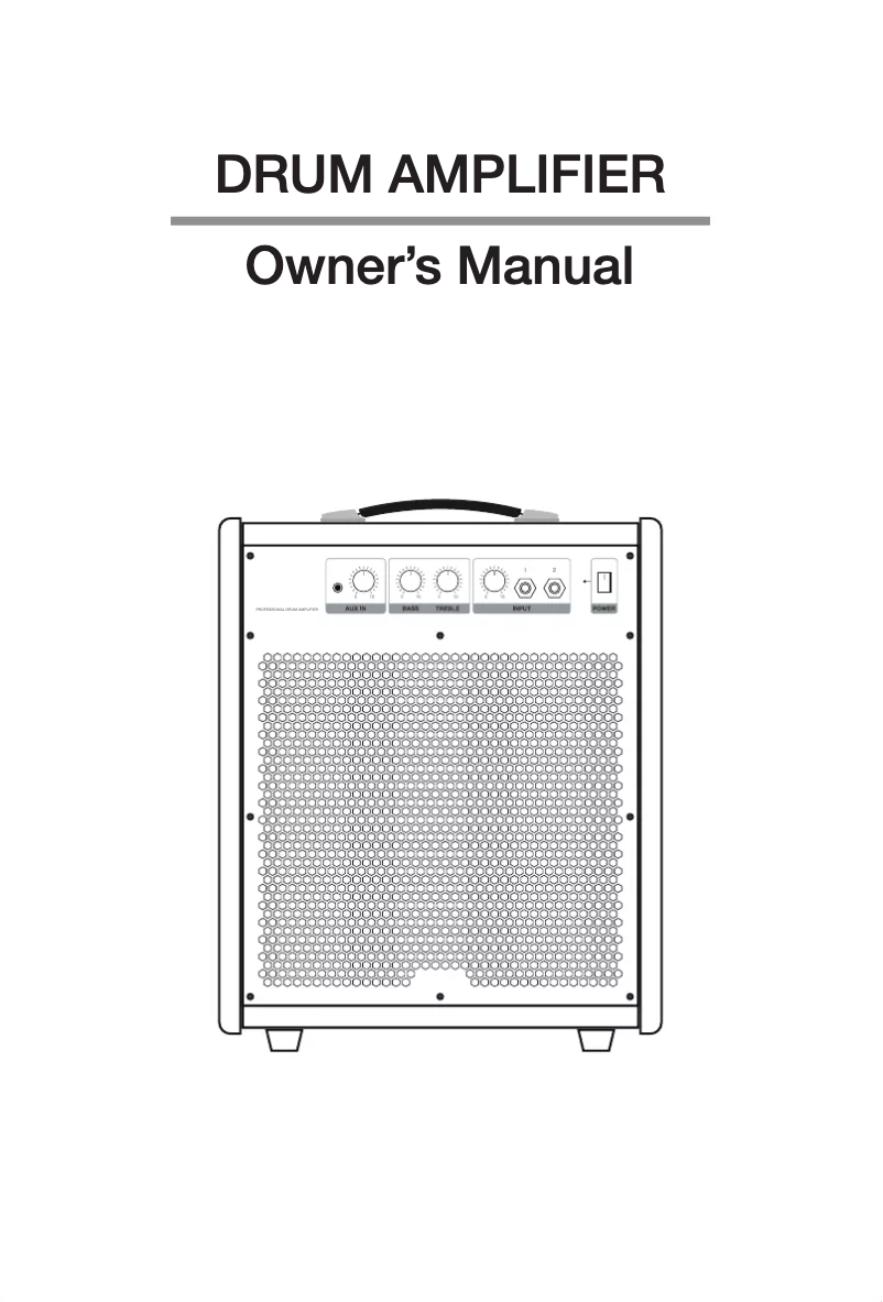 Page 1 de la notice Manuel utilisateur Medeli AP33